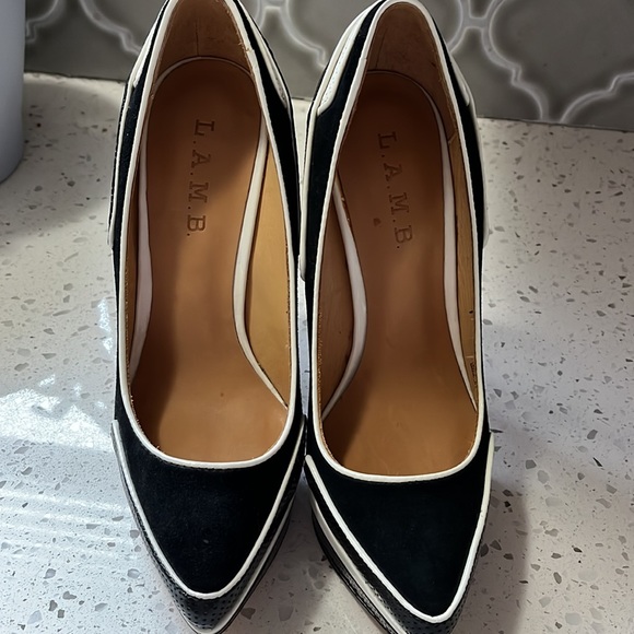 L.A.M.B size 6 platform heels - Picture 2 of 8